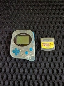 Pokemon Mini Console Blue Nintendo w/ Pokemon Party Cartridge Japan Tested