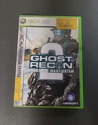 Tom Clancy's Ghost Recon: Advanced Warfighter 2 (Microsoft Xbox 360, 2007) CIB - Image 1 of 3