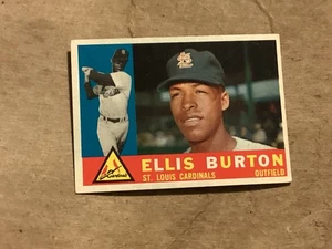 1960 Topps Ellis Burton número alto #446 - casi como nuevo - excelentes esquinas - sin pliegues - Imagen 1 de 2