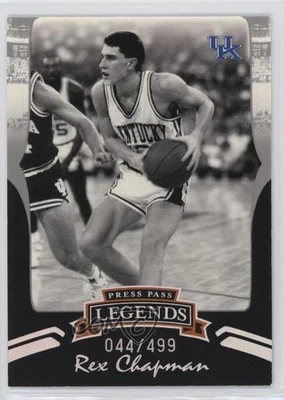 2006-07 Press Pass Legends Silver 44/499 Rex Chapman #S38 Foto 1 de 3