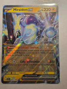 Miraidon ex (SVI 081)●SPANISH●DOUBLE RARE●POKEMON●Scarlet & Violet●2023●NM●A098 - Picture 1 of 2