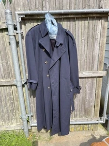 Newport Harbor Men's Wool Trench Coat Size 40. Navy NWT - Picture 1 of 13