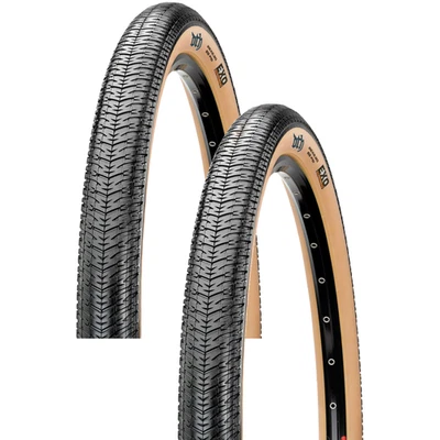 Pack of 2 Maxxis DTH Tire 26 x 2.30 Clincher Folding Black/Dark Tan EXO - image 1 of 2