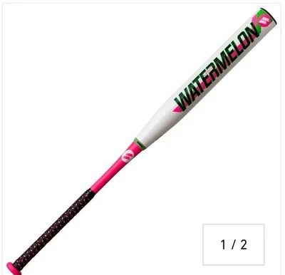 BATE DE SOFTBOL LANZAMIENTO LENTO 2024 WORTH LEGÍTIMO SANDÍA XL 240 NTS WSU3WML 25 oz Foto 1 de 3