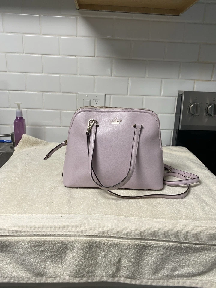 Bolso de hombro Kate Spade lavanda Foto 1 de 4