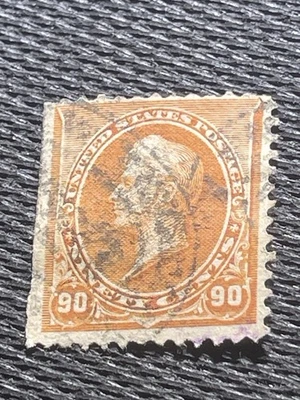 Sello antiguo de Estados Unidos Scott #229 Perry usado Foto 1 de 2