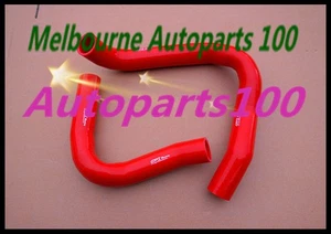 Red hose Frontera MX 3.2 MPFI Petrol V6 1999-2004 For HOLDEN silicone radiator - Picture 1 of 6
