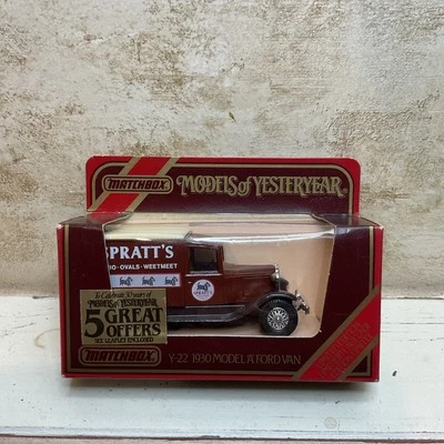 Matchbox Y-22 1930 Model ‘A’ Ford Van, MODELS OF YESTERYEARS, Vintage 1984. - Image 1 of 3