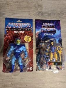 Mattel Skeletor und Evil Lyn, Masters of the Universe Actionfiguren - Bild 1 von 15