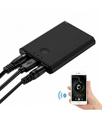 ANDOWL Ricevitore Trasmettitore Audio Ricaricabile Bluetooth Per Tv Stereo Cuffie Q-m21