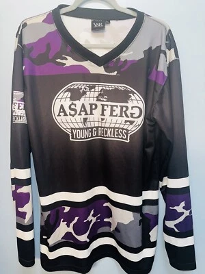 Camiseta deportiva de hockey de concierto Young & Reckless ASAP FERG Foto 1 de 4