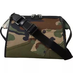 DOLCE & GABBANA Bag Multicolor Camouflage Patchwork Crossbody Borse Men 2200usd - Picture 1 of 9