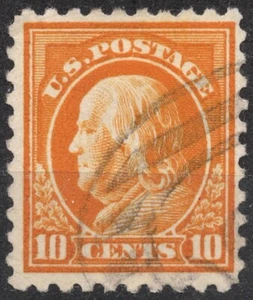 Sn:US #472 1916 10 c US STAMP 1912-1922 Regular Issue - Franklin and Washington - Picture 1 of 2