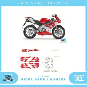 Aprilia RS 50 2008 premium quality graphics kit decals set - Picture 1 of 1