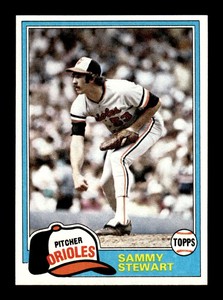 1981 Topps Sammy Stewart   #262