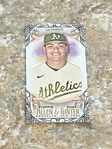 2021 Topps Allen & Ginter Black Border Mini Jesus Luzardo #111 Oakland A's Card