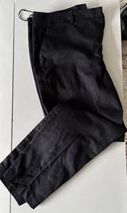 Next Ladies Stretch Tapered Trousers Navy 16R NEW WITH TAGS - Picture 1 of 4