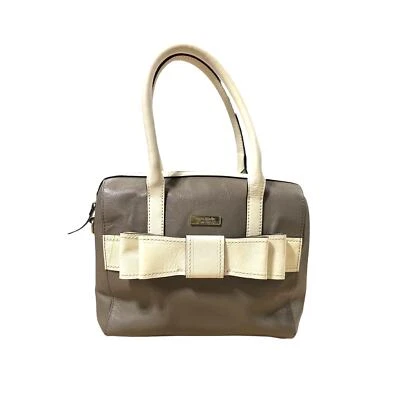 Cartera convertible Kate Spade Alice Court KAYA gris blanco roto correa y bolsa antipolvo Foto 1 de 4