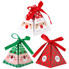  Small Gift Boxes Christmas Favors Cookies Candy Holder Cardboard Little Happy