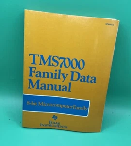 Texas Instruments TMS 7000 Family Data Manual  8 - Bit micro computer family 84 - Picture 1 of 7