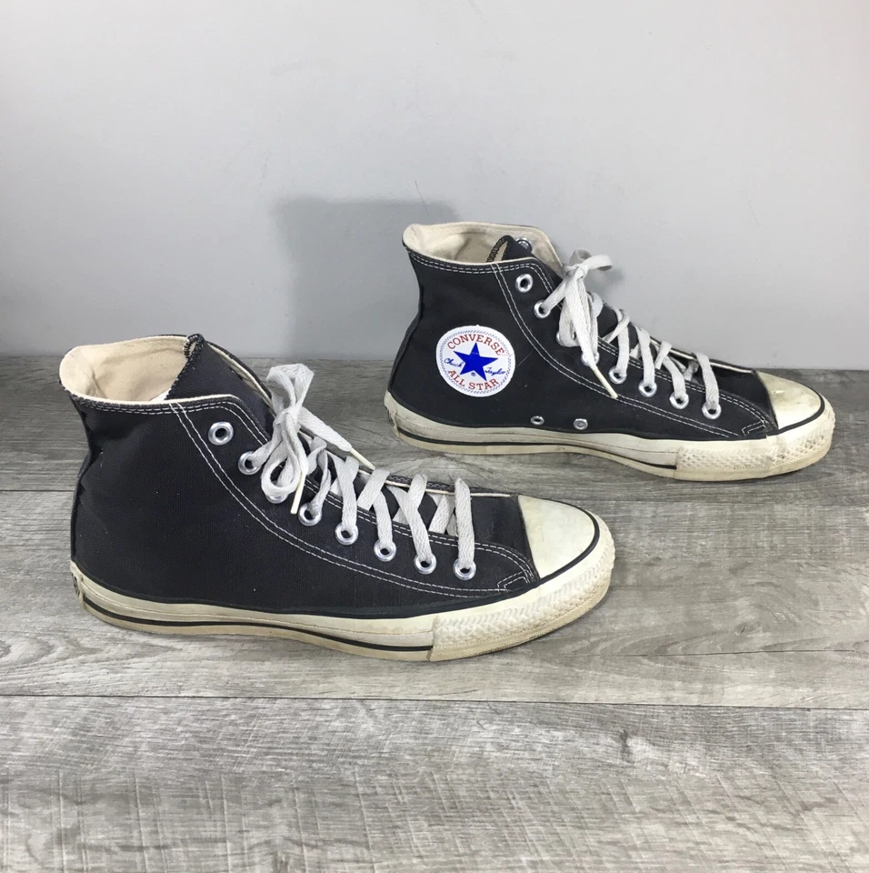 Zapatillas altas Converse All Star Chucks Taylor hechas en EE. UU. para hombre talla 7,5 de colección Foto 1 de 4