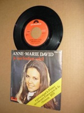 *EUROVISION 1979 ANNE-MARIE DAVID 45 RPM 7 BELGIUM I AM THE CHILD SUN