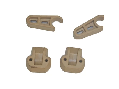 Jeep Grand Wagoneer SJ 84-91 OEM NOS Tan Cargo Cover Bracket Set FREE SHIPPING - Image 1 of 4