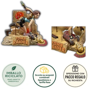 Tomb Raider Statua Lara Croft Classic Era Dark Horse PVC Ufficiale Collezione - Imagen 1 de 6
