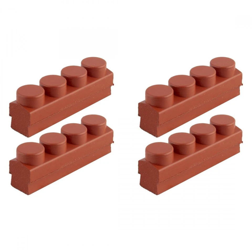 KOOL STOP BICICLETA BICICLETA PASTILLAS FRENO ZAPATAS MAFAC 4 PUNTOS INSERT SALMÓN 2PR Foto 1 de 1