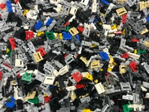 Lote de 100 Placas Modificadas Lego 1x2 Surtidas: Piezas a Granel: 2x1 Clips Manijas en el Brazo - Imagen 1 de 2
