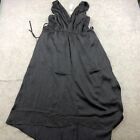 Old Navy Maternity Dress Womens Medium Black  Sleeveless NEW