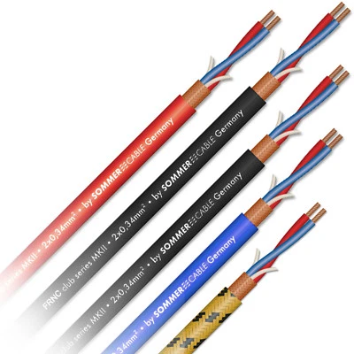 SOMMER CABLE 1m SC-CLUB SERIES MKII OFC Mikrofonkabel 200-0051 -0052 -0053