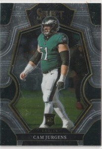 2022 Panini Select Premier Level Rookie Cam Jurgens Card# 180