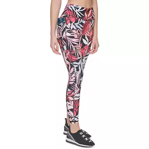 Dkny Sport Women Printed High Waist 7/8 Length Athletic Yoga Tight Leggings XS - Picture 1 of 8