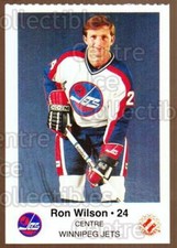 1984-85 Winnipeg Jets Police #22 Ron Wilson