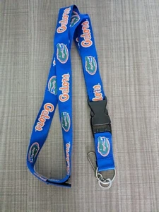 Florida Gators Blue Break Apart Lanyard Keychain F46 New - Picture 1 of 4