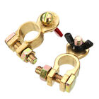 Car Battery Terminal Set Thickened Brass Positive Negative Accessories