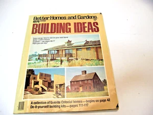 Vintage 1976 Spring Better Homes and Gardens Building Ideas #B137 - Imagen 1 de 3