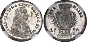 German States Mainz 1 Kreuzer 1795 IA Silver NGC MS64 Top Pop KM# 404 - Picture 1 of 1