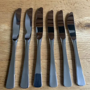 WMF Cromargan 6 kleine Obstmesser Buttermesser verschiedene Längen bitte beacht - Bild 1 von 11