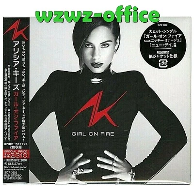 Alicia Keys SEALED BRAND NEW CD "Girl On Fire" 2Bonus Tracks Paper OBI Japan Sl. - Image 1 of 3