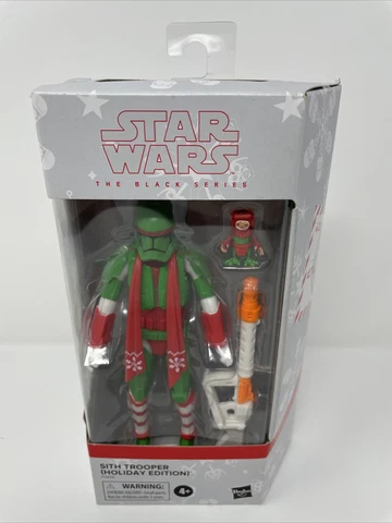 Hasbro Star Wars Black Series Sith Trooper, Holiday Edition 6" Action Figure Cover