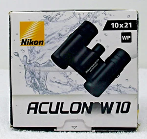 Nikon Compact Binoculars Aculon W10 Waterproof Fog-Free and Lightweight 10 x 21 - Picture 1 of 19