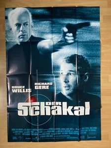 Filmposter * Kinoplakat * A0 * Der Schakal * 1998 * Bruce Willis * Richard Gere - Zdjęcie 1 z 1