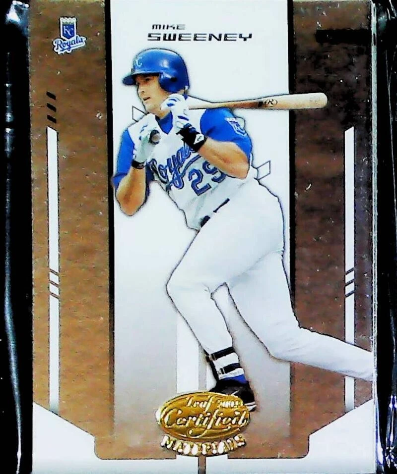 Juego del equipo de los Reales de Kansas City 2004 Leaf Certified Materials Carlos Beltrán casi nuevo-como nuevo Foto 1 de 1