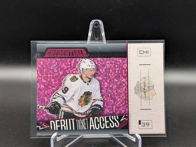 2023-24 Upper Deck Credentials LUKE PHILP #103 Rookie DTA Horizontal Pink /25 - Image 1 of 2