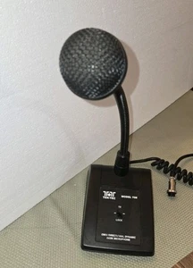 Microphone de bureau radioamateur Ten Tec 708 avec connecteur 8 broches - non testé - Photo 1/10