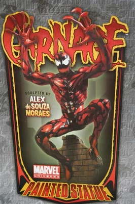 Bowen Designs Carnage Estatua SpiderMan 2008 Marvel Alex De Souza Moraes  Foto 1 de 4
