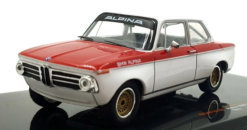 Ixo модели масштаб 1/43 CLC481N.22 - 1972 Alpina 2002 Tii - белый/красный - Изображение 1 из 4