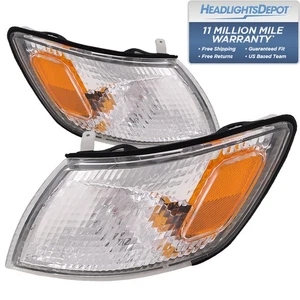 Signal Lights Set Left Right Pair Fits 1997-1999 Lexus ES300 - Picture 1 of 7